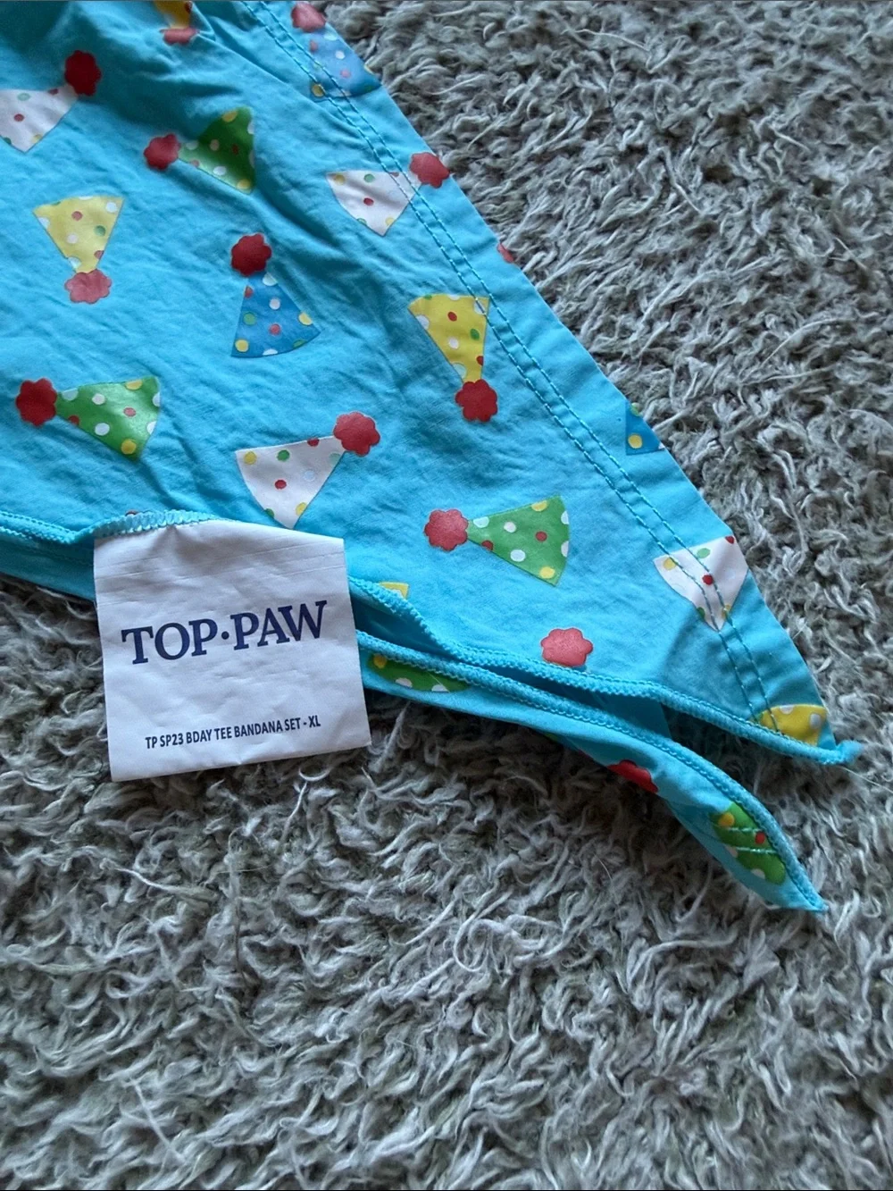 Top Paw bright teal